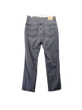 Levis Jeans Womens Size 31 Gray 70s High Slim Straight Cotton Denim